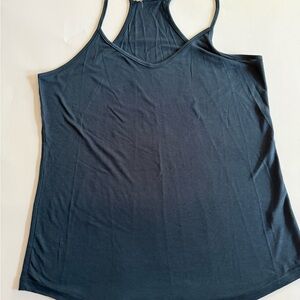 Sky and Sand Scoop Neck Tank Top – Dark Teal | Size L